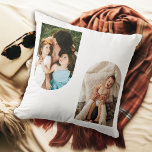 Keepsake Arches Photo Cushion<br><div class="desc">Create a custom gift for a loved one especially a grandparent. 
Customise with two photos in arch cutouts and message on the back.</div>