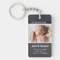 Keepsake Baby Photo Introducing Baby Custom