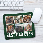 Keepsake Best Dad Ever Father's Day Photo Collage Mouse Mat<br><div class="desc">Message me if you need assistance or have any special requests.</div>
