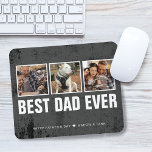 Keepsake Best Dad Ever Father's Day Photo Collage Mouse Mat<br><div class="desc">Message me if you need assistance or have any special requests.</div>