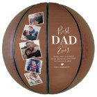 Keepsake “Best Dad Ever” Photo Basketball Gift