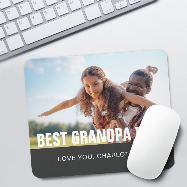 Keepsake Best Grandpa Ever Photo Mouse Mat (Keepsake Best Grandpa Ever Photo Mouse Pad)