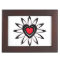 Keepsake Box , flower, with hearts.