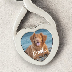 Keepsake Dog Lover Personalised Pet Photo Key Ring
