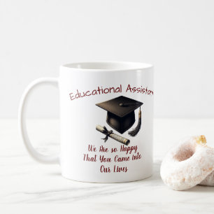 Keepsake Education Assist ''so Happy'' Personalise Coffee Mug