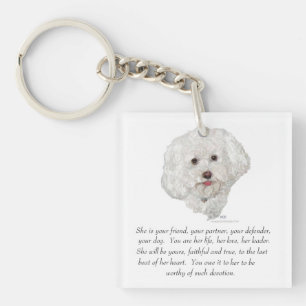 Keepsake, Female Dog Key Ring