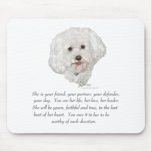 Keepsake, Female Dog Mouse Mat