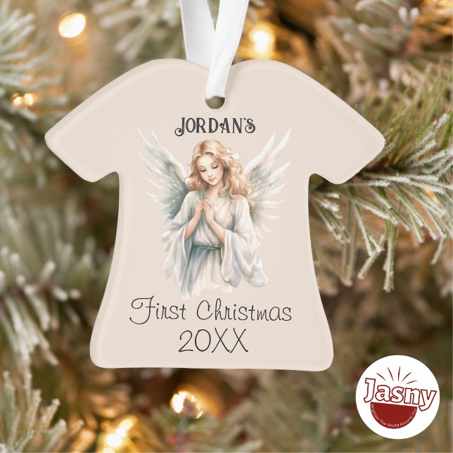 Keepsake First Christmas Angel Ornament (Creator Uploaded)