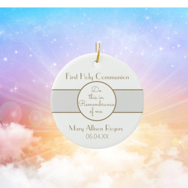 Keepsake First Communion Ornament (Creator Uploaded)