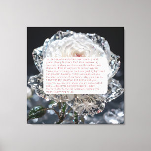 Keepsake For Mum Premium Wrapped Canvas (Gloss)