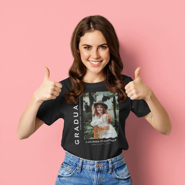 Keepsake Graduate Photo Graduation T-Shirt (Creator Uploaded)