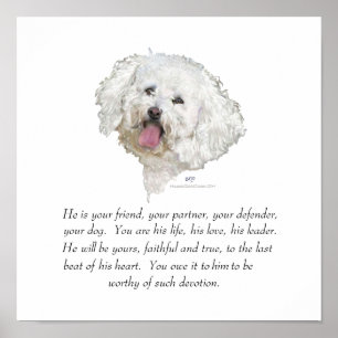 Keepsake, Male Dog Poster