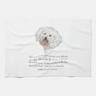 Keepsake, Male Dog Tea Towel