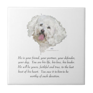 Keepsake, Male Dog Tile