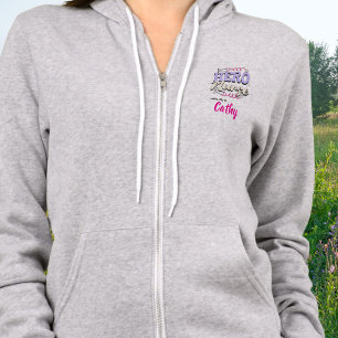 Keepsake NURSE HERO Soft violet/pink Personalise Hoodie