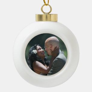 Keepsake personalised digital photo ornament