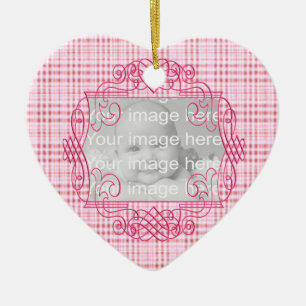 Keepsake Pink Baby's First Christmas Ornament