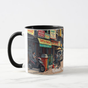 Keepsake Souvenir for downtown Kolkata, India  Mug