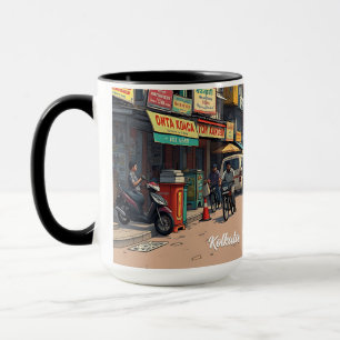 Keepsake Souvenir for downtown Kolkata, India  Mug