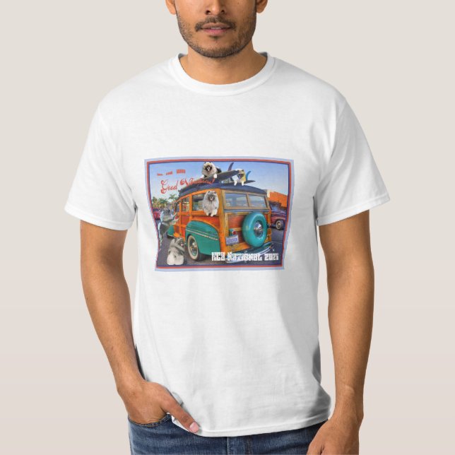 Kees in a Woodie Wagon T shirt (Front)
