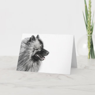 Keeshond Card