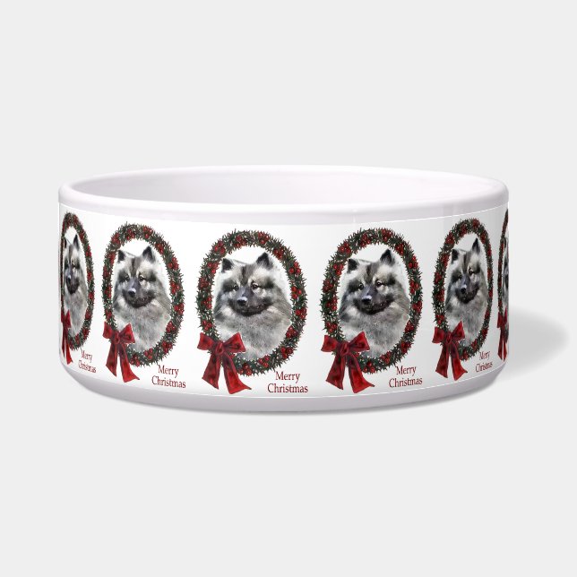 Keeshond Christmas  (Front)