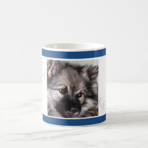 Keeshond coffee mug