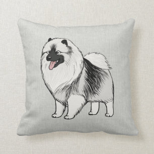 Keeshond Cushion