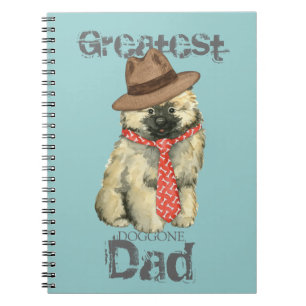 Keeshond Dad Notebook