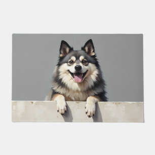 Keeshond Dog Doormat Art