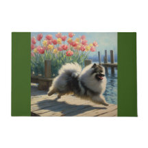 keeshond doormat