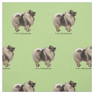 Keeshond Fabric