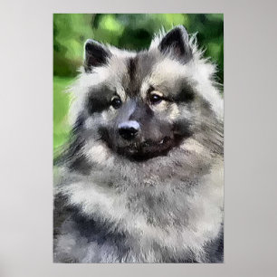 Keeshond Gifts Art Prints