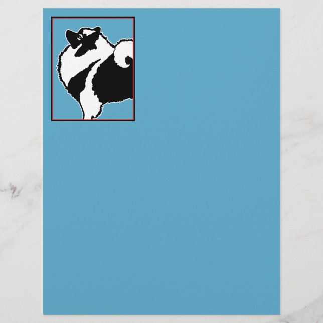 Keeshond Graphics  - Cute Original Dog Art (Front)