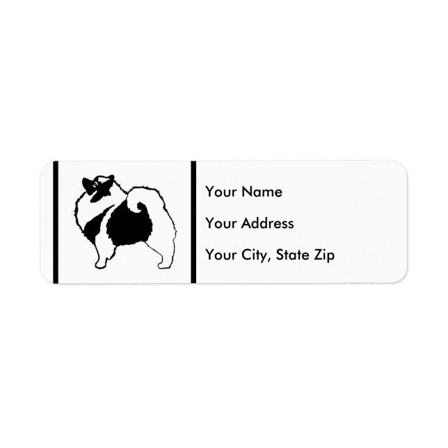 Keeshond Graphics  - Cute Original Dog Art (Front)