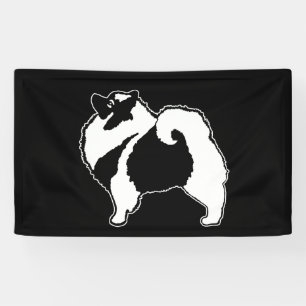 Keeshond Graphics - Cute Original Dog Art Banner