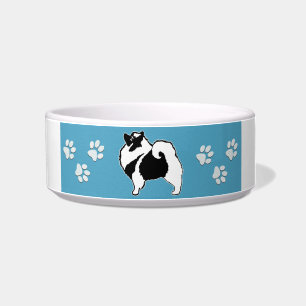 Keeshond Graphics - Cute Original Dog Art Bowl