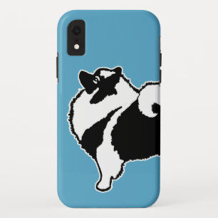 Keeshond Graphics  - Cute Original Dog Art iPhone XR Case