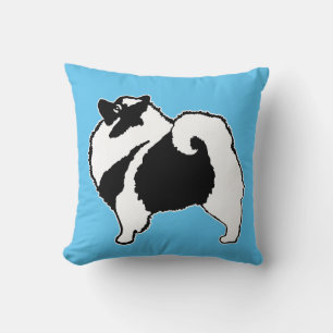 Keeshond Graphics  - Cute Original Dog Art Cushion