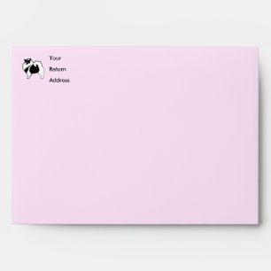 Keeshond Graphics  - Cute Original Dog Art Envelope