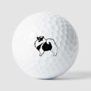 Keeshond Graphics  - Cute Original Dog Art Golf Balls