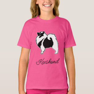 Keeshond Graphics  - Cute Original Dog Art T-Shirt