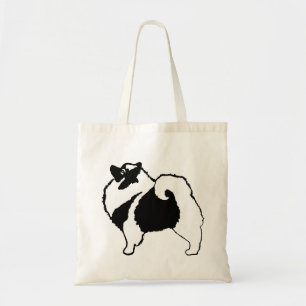 Keeshond Graphics  - Cute Original Dog Art Tote Bag