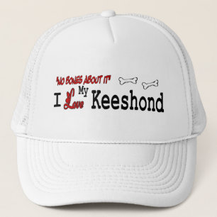 Keeshond (I Love) Hat