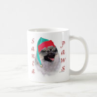 Keeshond Santa Paws