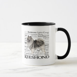Keeshond Traits Mug