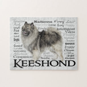 Keeshond Traits Puzzle