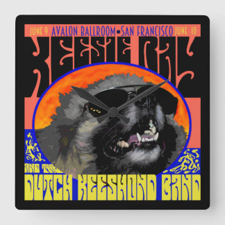 Keesie Ray square clock