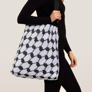 Keffeyah All Over Print Tote Crossbody Bag