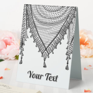 Keffiyeh Palestinian Scarf Traditional Fabric